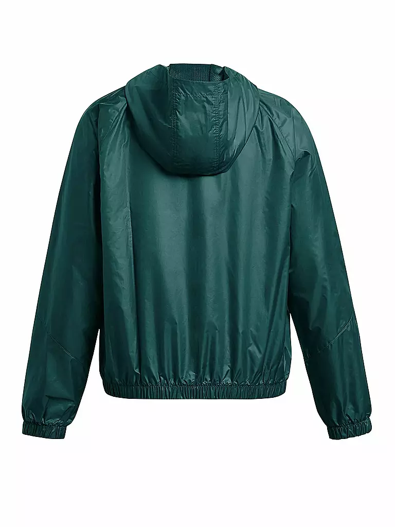 UNDER ARMOUR Damen Fitnessjacke UA SportStyle Windbreaker petrol
